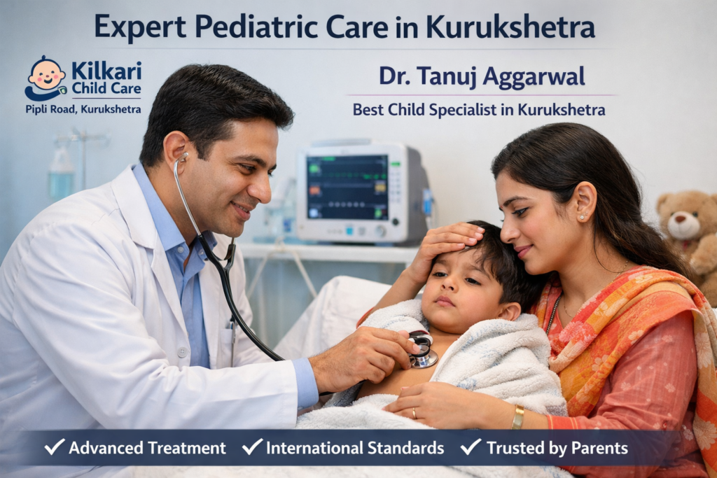 Child allergy treatment by Dr. Tanuj Aggarwal best pediatrician in Kurukshetra