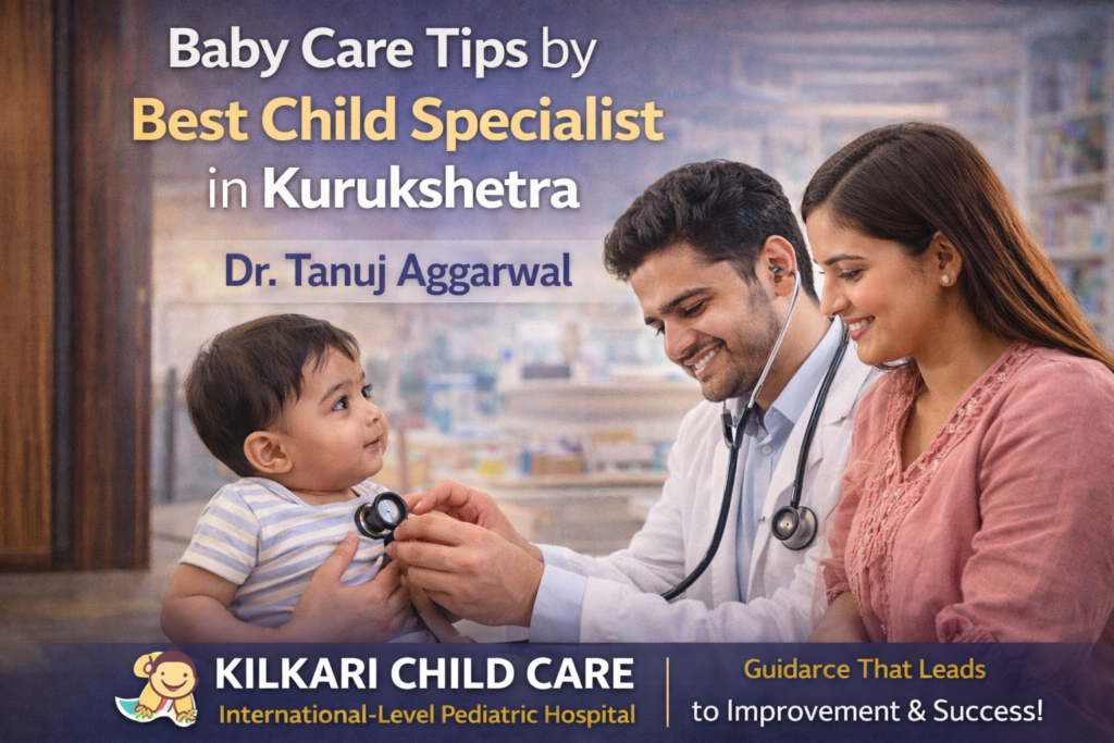 Baby not gaining weight treatment by Dr. Tanuj Aggarwal pediatrician in Kurukshetra
