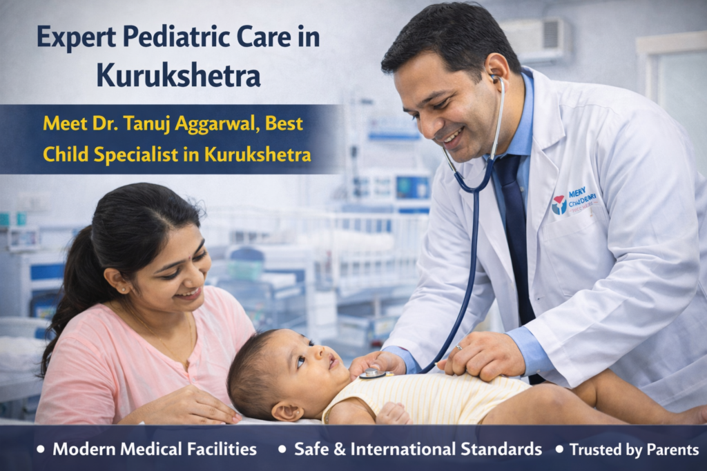 Pneumonia treatment in children by Dr. Tanuj Aggarwal pediatrician in Kurukshetra