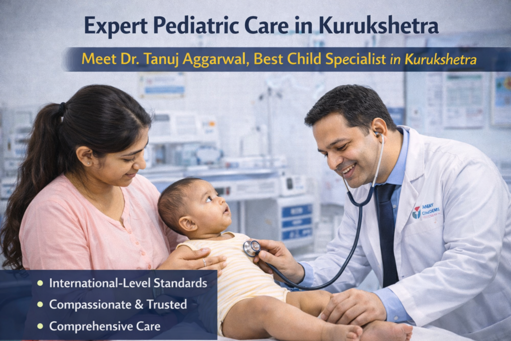 Learn causes and treatment of child constipation with expert care from Dr. Tanuj Aggarwal at Kilkari Child Care, Kurukshetra.