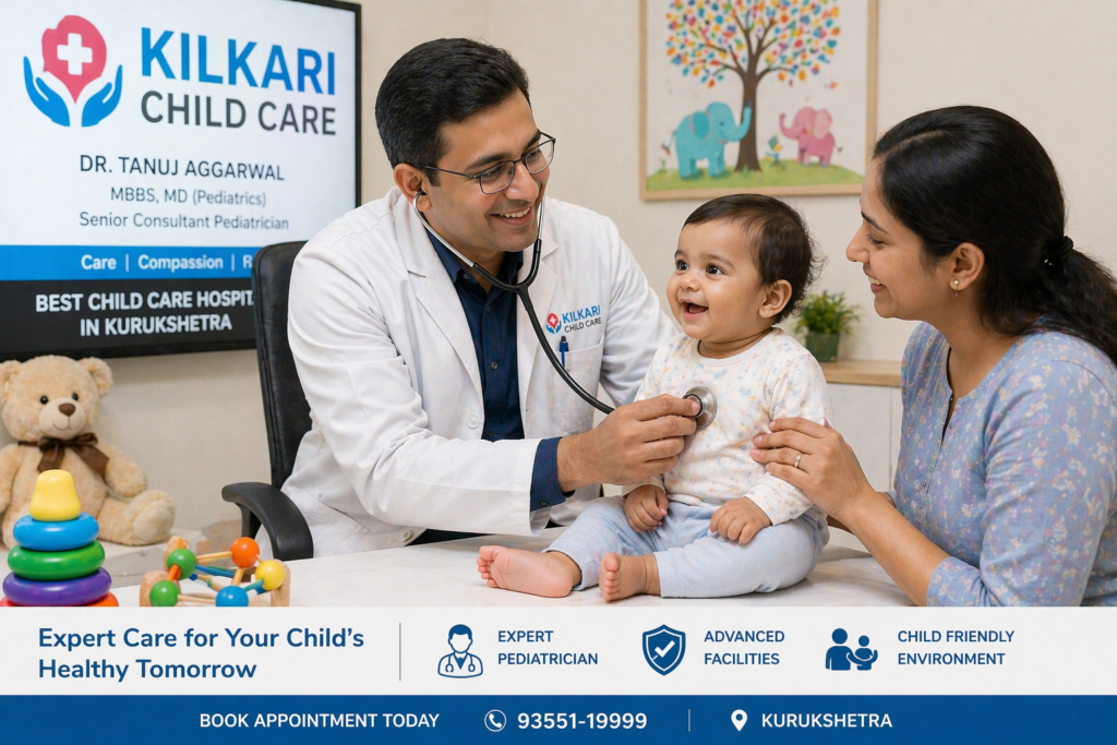 Child weakness treatment by Dr. Tanuj Aggarwal pediatrician in Kurukshetra