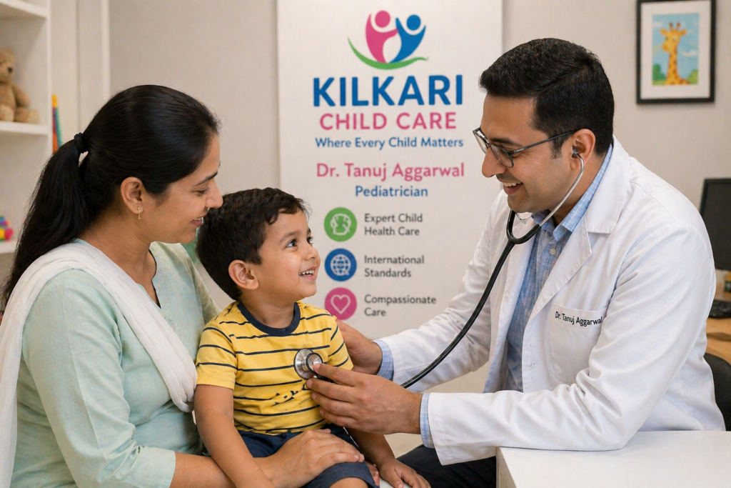 Baby crying too much treatment by Dr. Tanuj Aggarwal pediatrician in Kurukshetra.