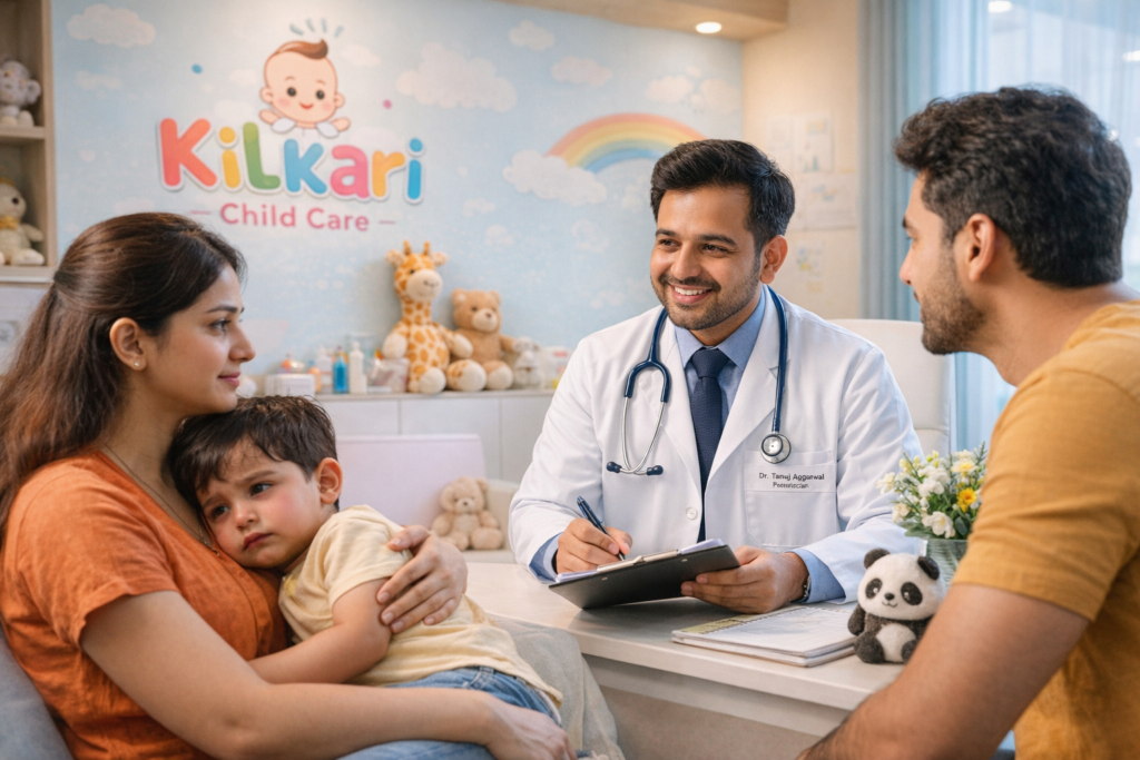 Cold and cough treatment in children by Dr. Tanuj Aggarwal pediatrician in Kurukshetra
