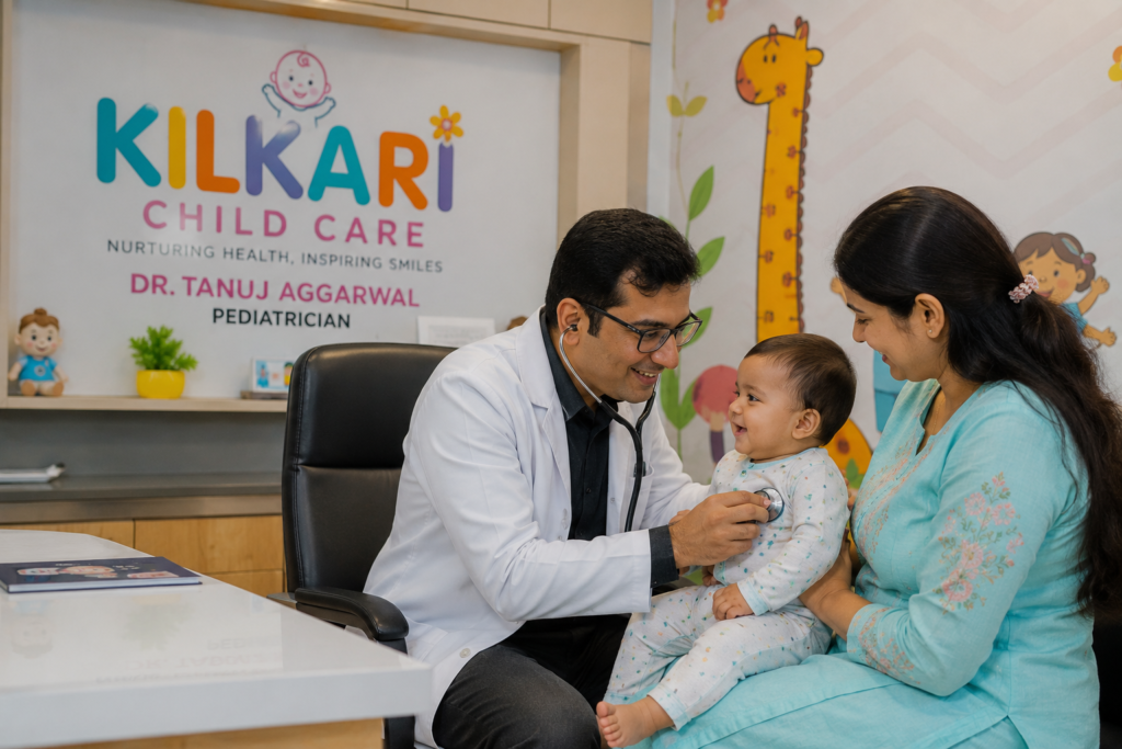 Child asthma treatment by Dr. Tanuj Aggarwal pediatrician in Kurukshetra