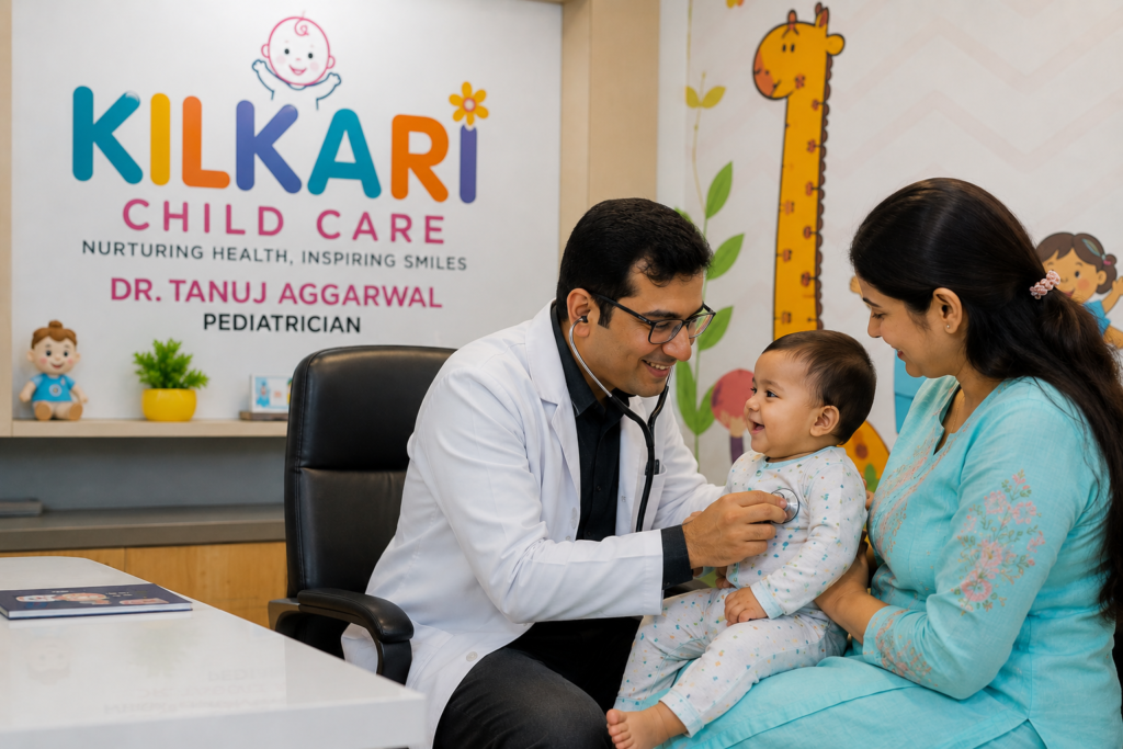 Child ear pain treatment by Dr. Tanuj Aggarwal pediatrician in Kurukshetra