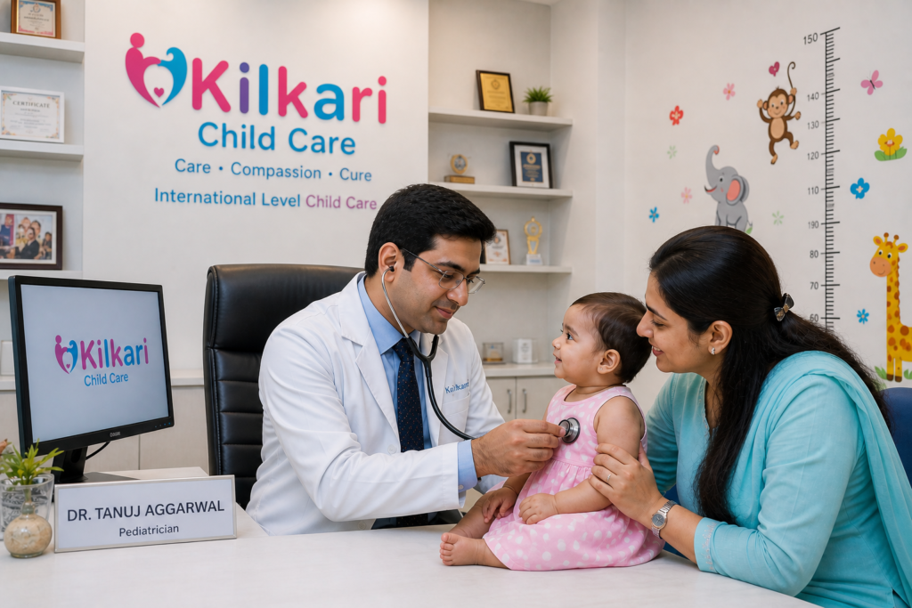 Child hair fall treatment by Dr. Tanuj Aggarwal pediatrician in Kurukshetra